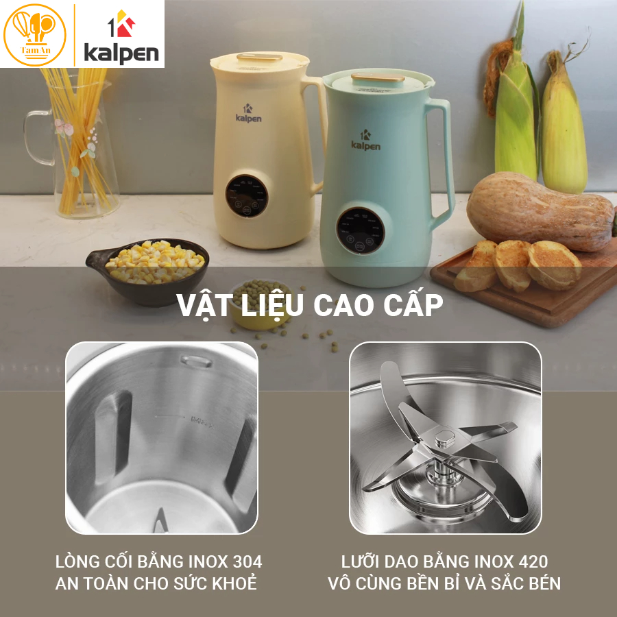 Máy làm sữa hạt mini Kalpen 600ml H1/H2