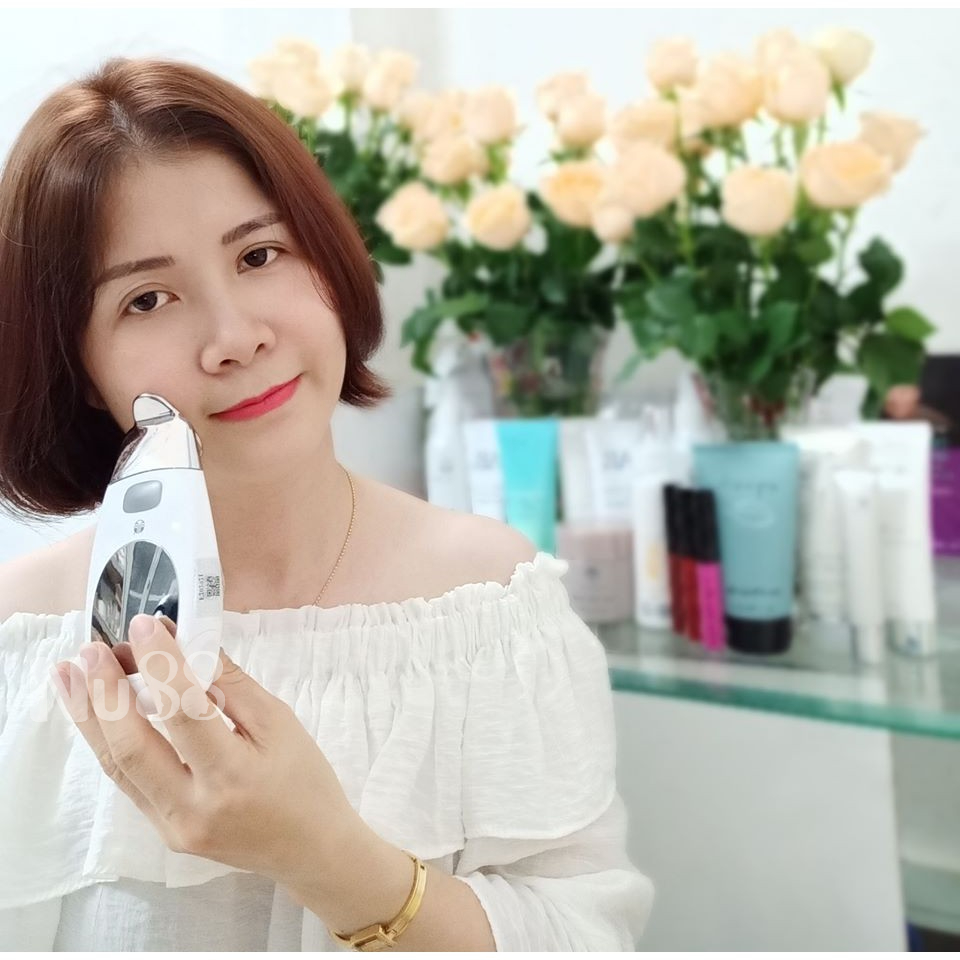 Bộ Máy Thần Kì Galvanic Nuskin Nâng Cơ Trị Nám Xóa Nhăn Liền Sẹo Mọc Tóc Trắng Mịn Da