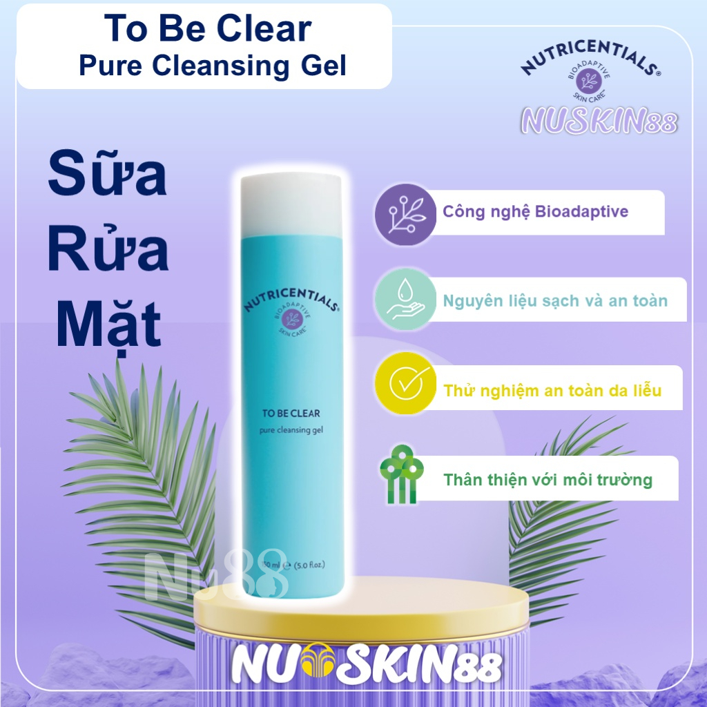 SỮA RỬA MẶT NUSKIN dành cho da dầu PURECLEANSING GEL