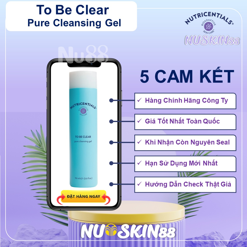 SỮA RỬA MẶT NUSKIN dành cho da dầu PURECLEANSING GEL