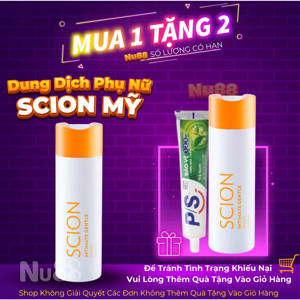 Dung Dịch Vệ Sinh Phụ Nữ Scion - Dung Dịch Scion NuSkin Date T12/2023