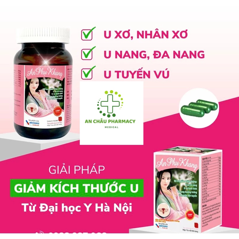 Viên Uống An Phụ Khang Hộp 60 Viên Chính Hãng