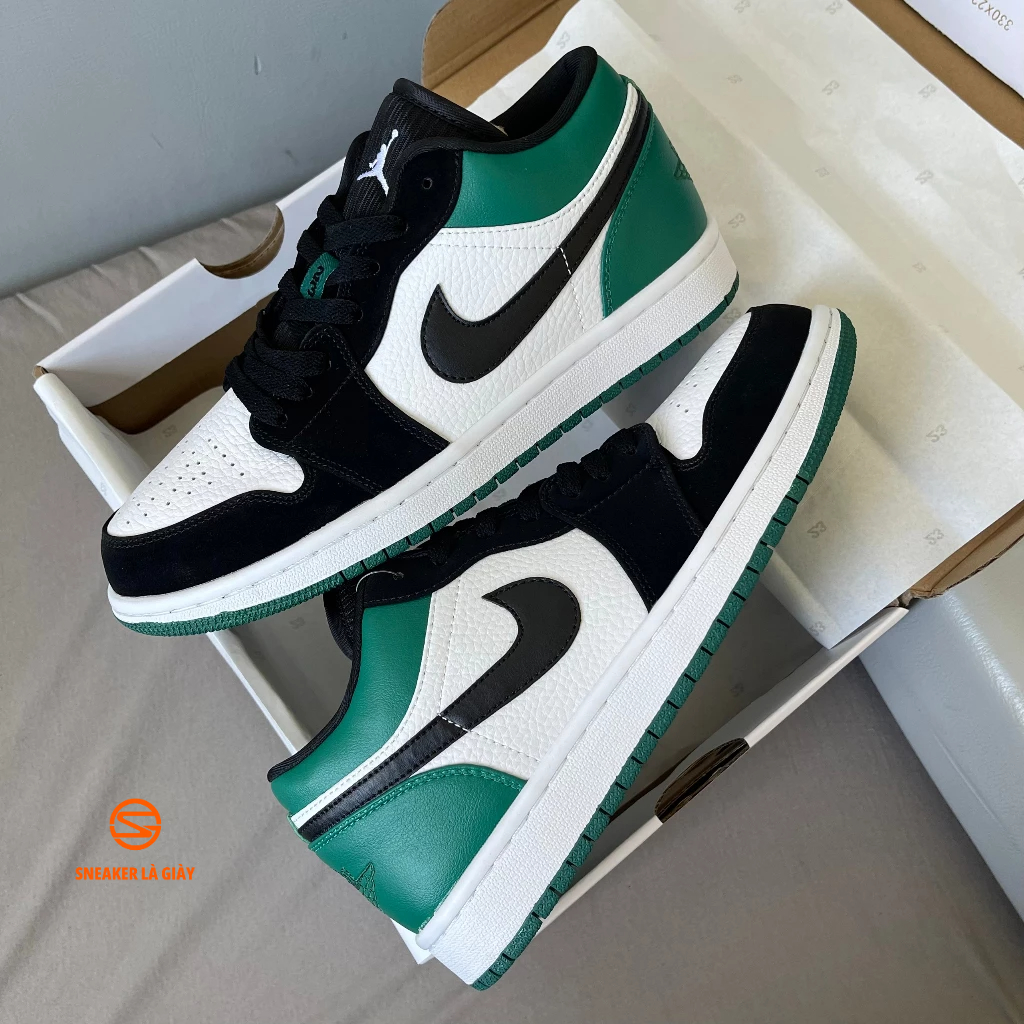 Giày Air Jordan 1 Low Mystic Green BẢN CAO CẤP | Fullbox