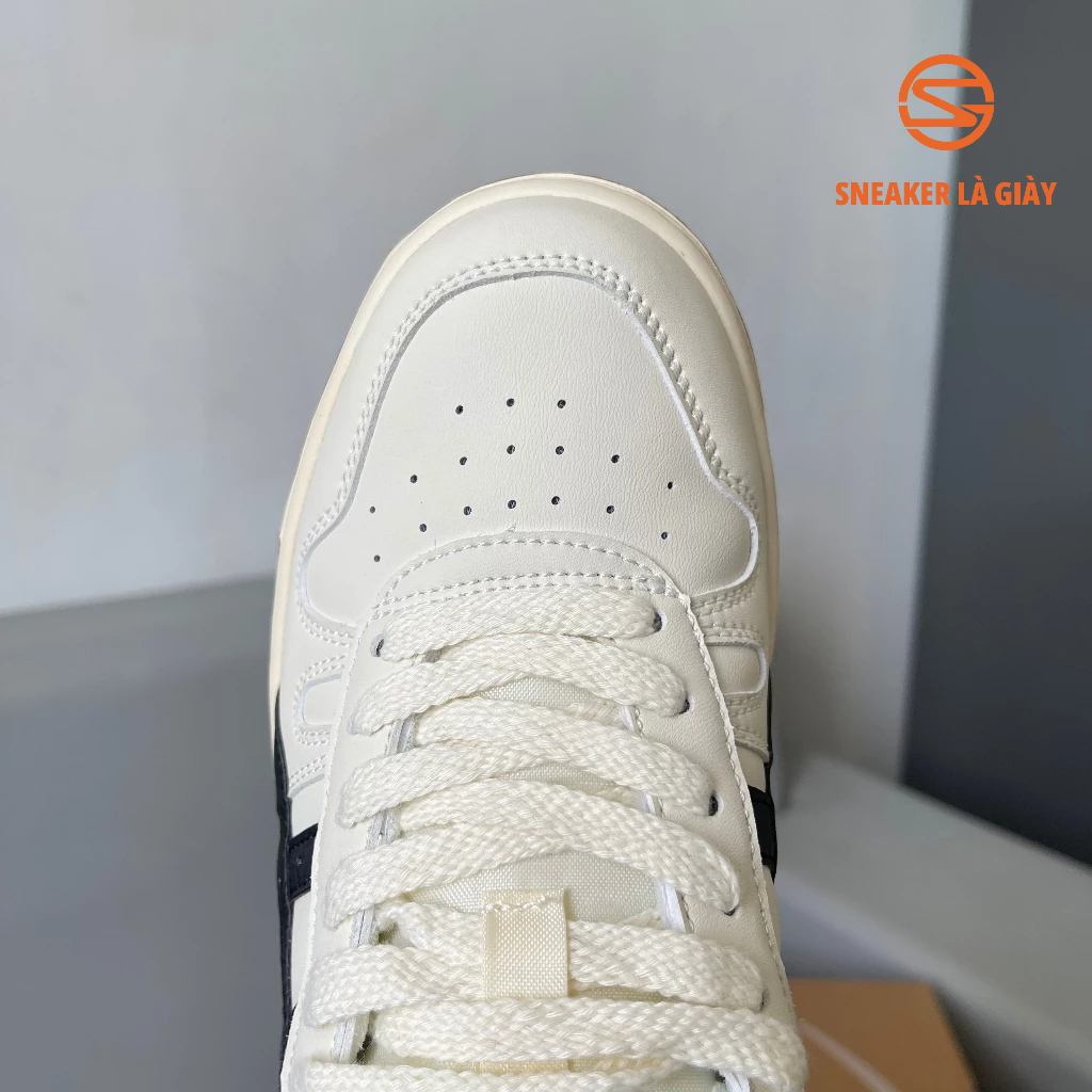 Giày Asics Court MZ Cream Black Gum 1203A127-750 - BẢN CAO CẤP FULLBOX