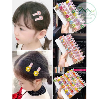 mẫu Sét kẹp tóc 20 chi tiết cho bé