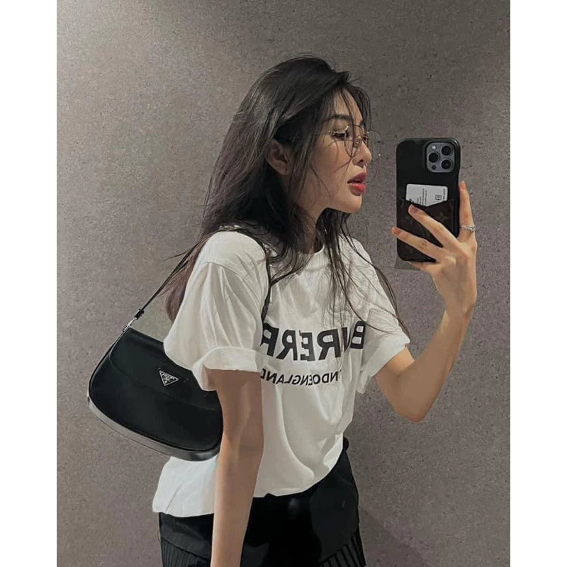 Áo thun cotton BBR hai màu trắng đen hot hit, áo phông nam nữ đẹp nhất Beoshop