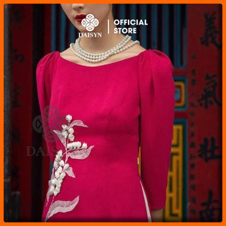 N821 dây chuyền hạt ngọc trai nhân tạo 8li 150cm, chuỗi hạt ngọc trai nhân tạo sang trọng