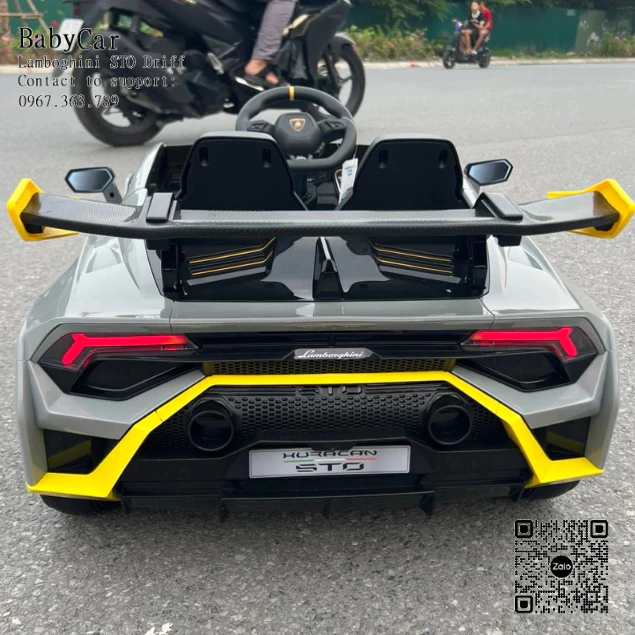 Ô Tô Điện Lamboghini Driff 360 STO Bản Quyền Tốc Độ Nhanh, Điều Khiển Xa Và Tự Lái, Kết Nối BlueToot