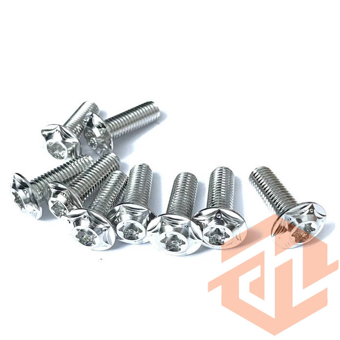 Ốc Đĩa Salaya 8ly25 Ngôi sao Thông dụng Chuẩn Inox 304 siêu sáng bóng