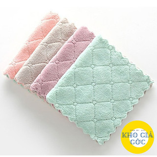 (Combo 20) Khăn Lau 2 Màu Đa Năng Siêu Thấm Nước