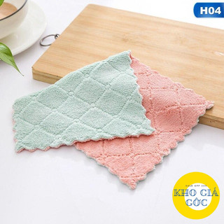 (Combo 20) Khăn Lau 2 Màu Đa Năng Siêu Thấm Nước