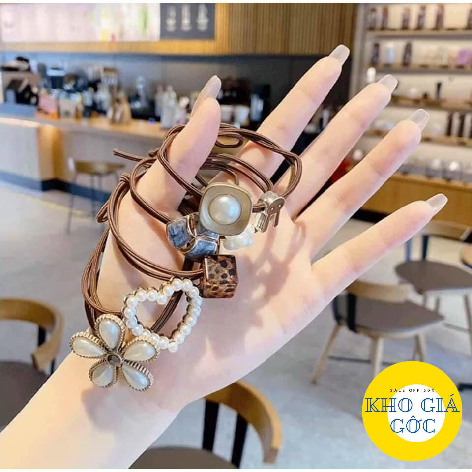 Sét 60 Dây Chun Buộc Tóc