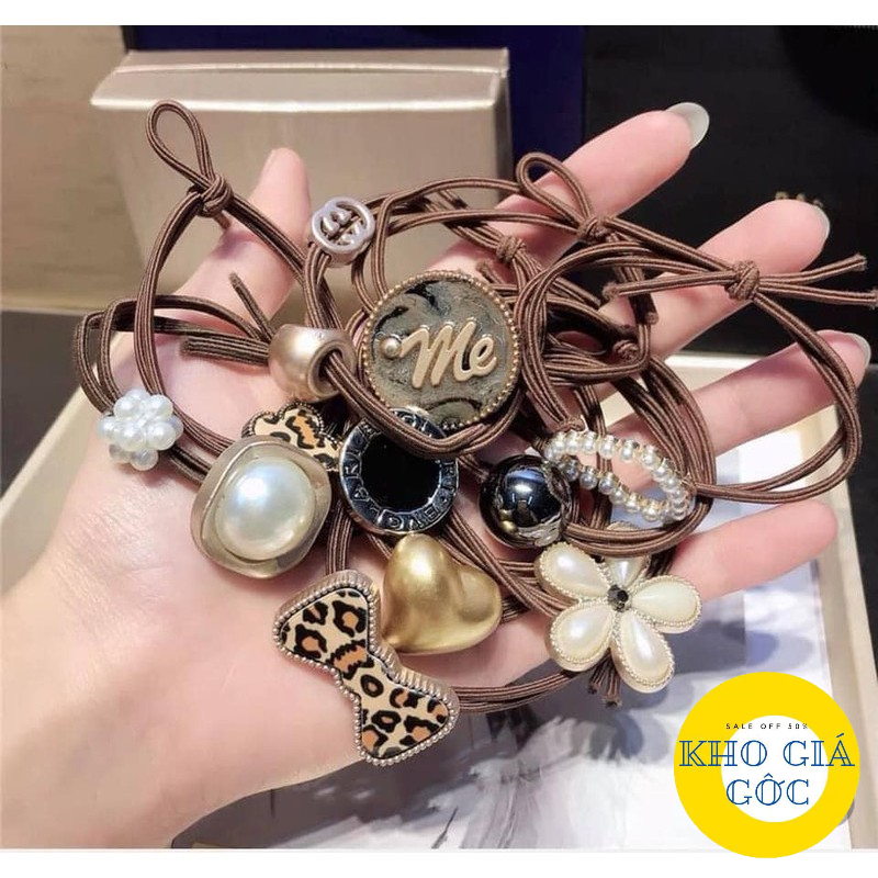 Sét 60 Dây Chun Buộc Tóc