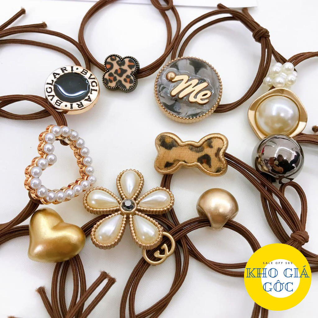 Sét 60 Dây Chun Buộc Tóc