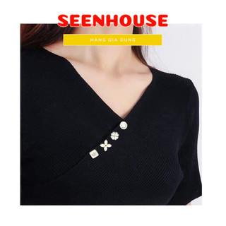 Set 10 khuy cài áo mini seenhouse