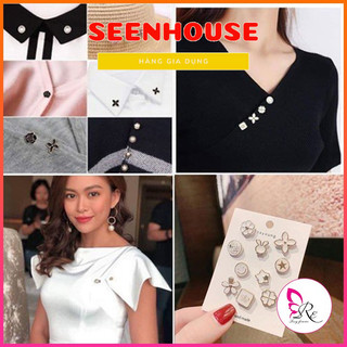 Set 10 khuy cài áo mini seenhouse