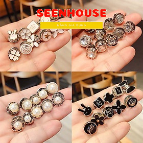 Set 10 khuy cài áo mini seenhouse