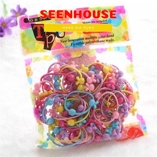 sét 50 dây chun buộc tóc cho bé