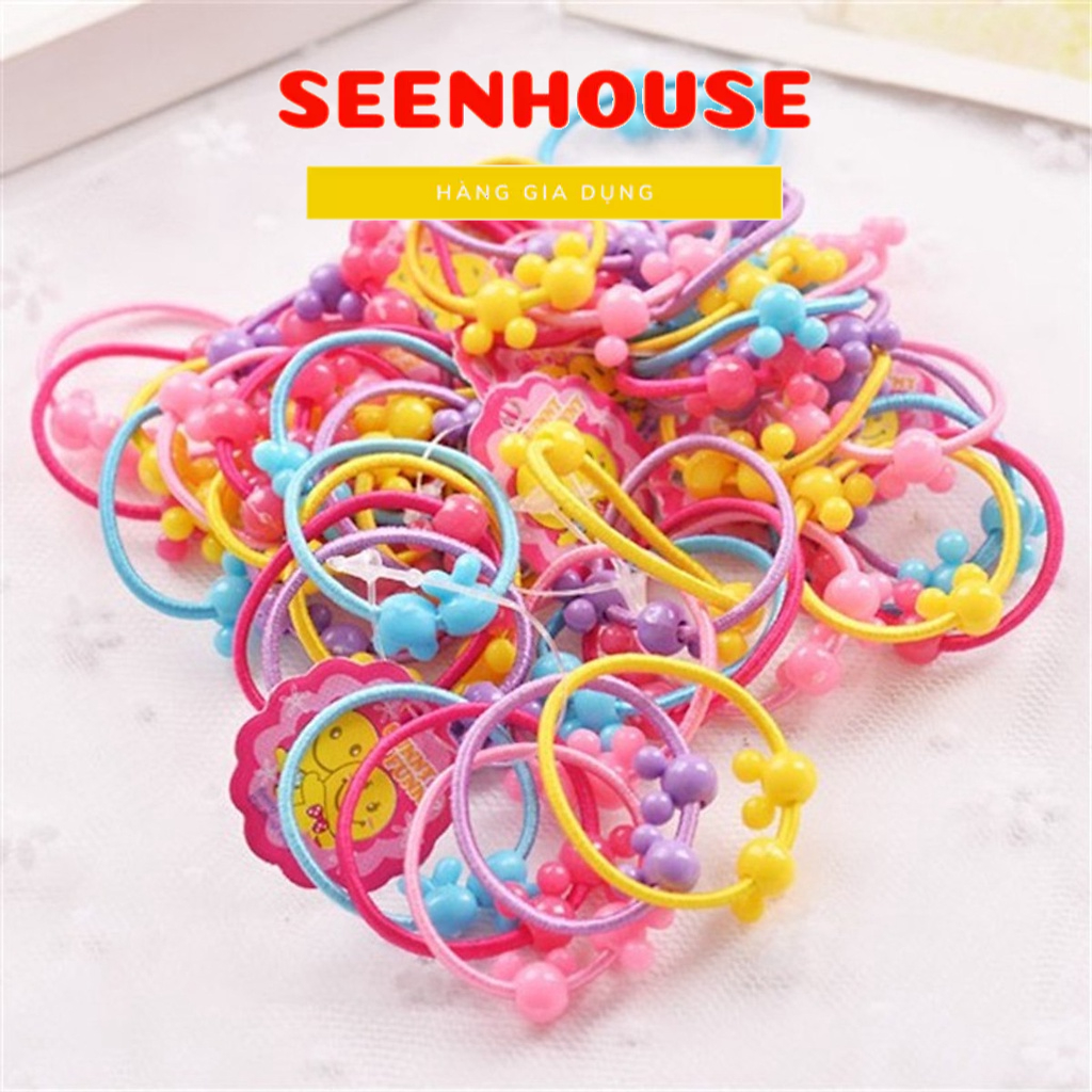 Sét 50 dây chun buộc tóc cho bé