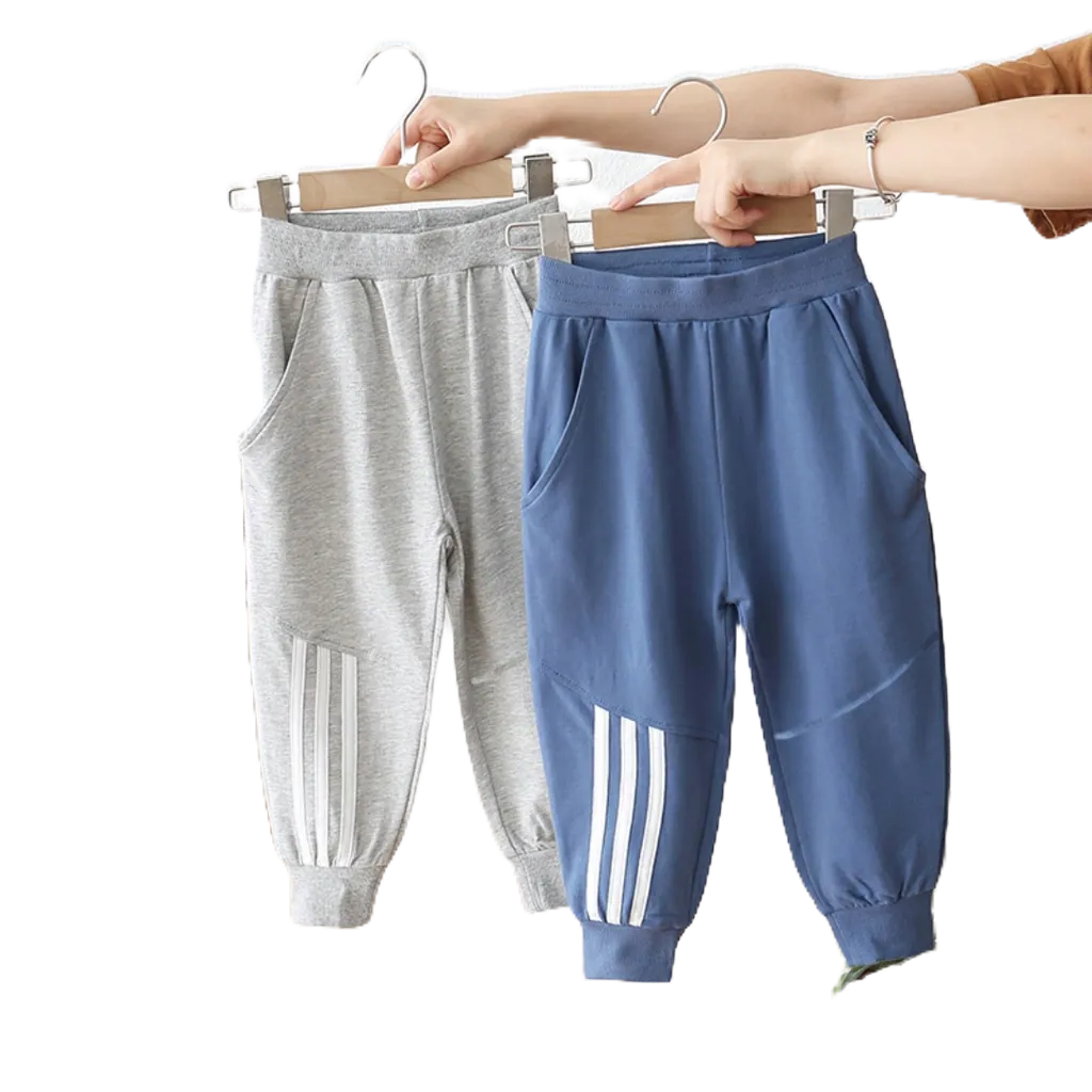 Quần Thể Thao Kẻ Sọc Kèm Túi Thật HONEYBEE Cho Bé Trai Bé Gái Cực Năng Động Từ 8-20 kg