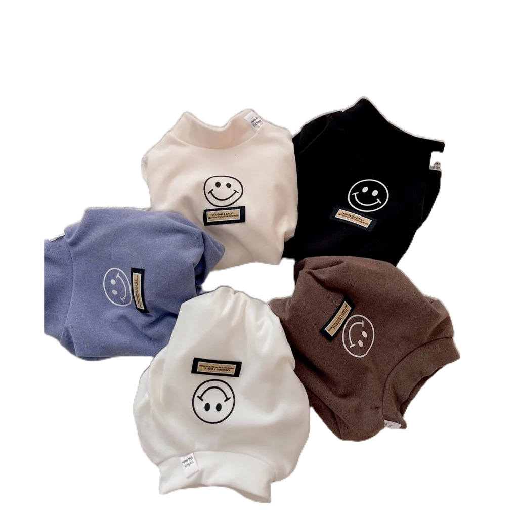 Áo Dài Tay Cotton Zip Hàn Mềm 5 Màu HONEYBEE Phong Cách Hàn Quốc Cho Bé Trai