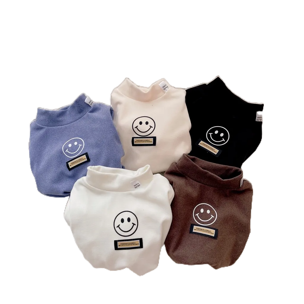 Áo Dài Tay Cotton Zip Hàn Mềm 5 Màu HONEYBEE Phong Cách Hàn Quốc Cho Bé Trai