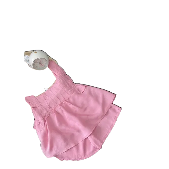 Bộ Đũi Hồng Cánh Tiên Dập Ly Siêu Xinh Cho Bé Gái Size 8-18kg