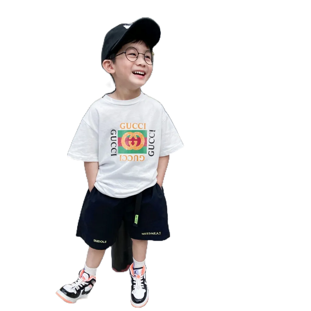 Áo Thun, Áo Phông Cộc Tay HONEY BEE Phong Cách Hàn Quốc Cho Bé Trai Bé Gái size 8 -20kg