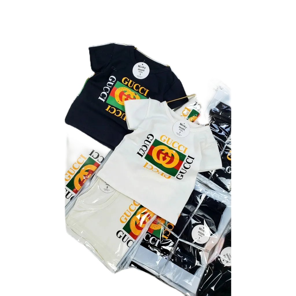 Áo Thun, Áo Phông Cộc Tay HONEY BEE Phong Cách Hàn Quốc Cho Bé Trai Bé Gái size 8 -20kg
