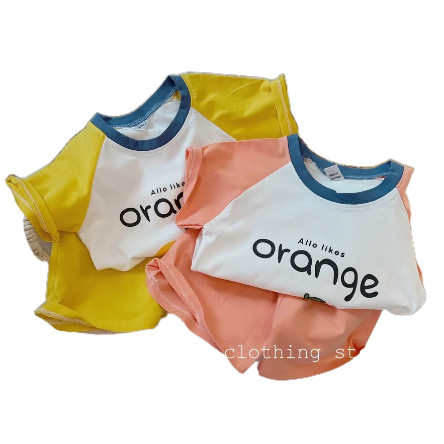 Sét Bộ Cotton Tàu Orange Honey Bee Cho Bé Yêu Từ 8-20kg