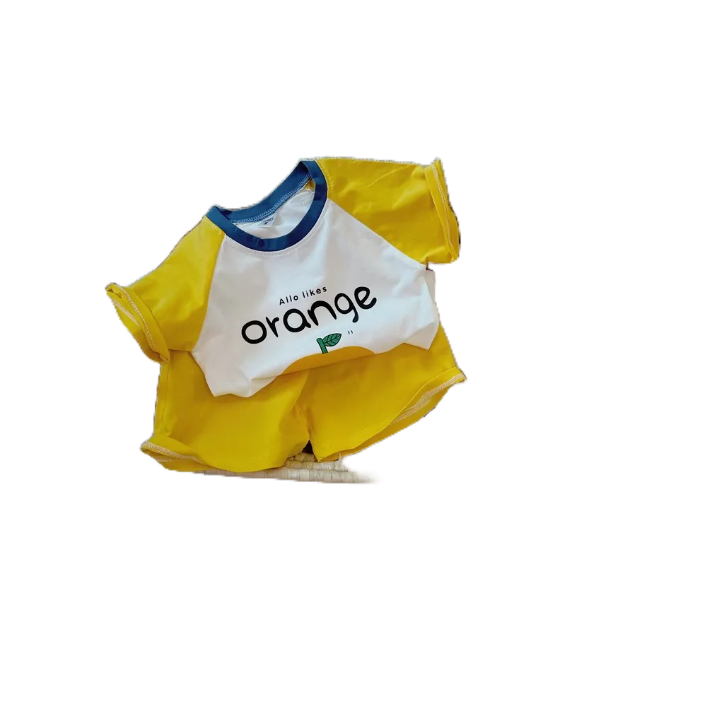 Sét Bộ Cotton Tàu Orange Honey Bee Cho Bé Yêu Từ 8-20kg