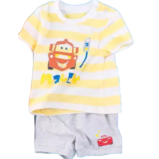 Sét Bộ Thun Bé Trai trai Cotton Ô TÔ Siêu Hót Từ 8-22kg