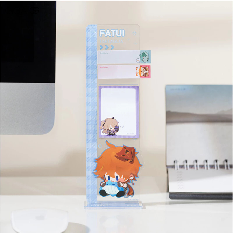 Standee Dạng Thước Kẻ Trưng Bày Nhân Vật Genshin Impact