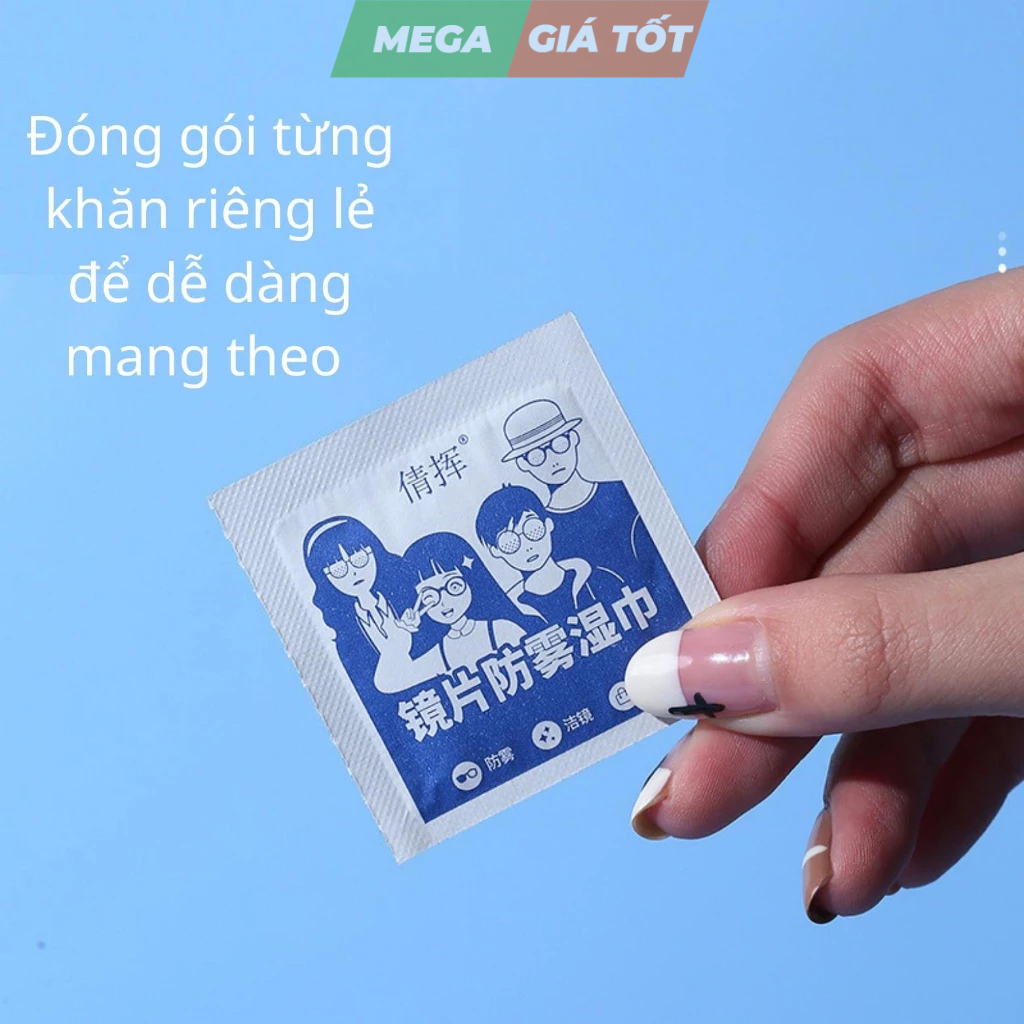 Giấy Lau Kính Nano  Chống Bám Hơi Nước Chống Vân Tay Và Bụi Mịn