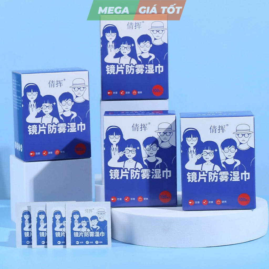 Giấy Lau Kính Nano  Chống Bám Hơi Nước Chống Vân Tay Và Bụi Mịn