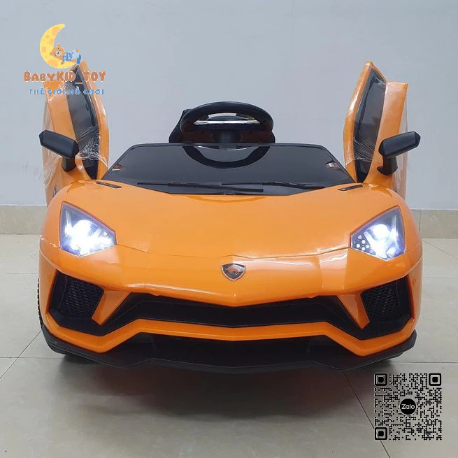 Ô Tô Điện Lamboghini LT 998 Cánh Mở Chéo 2 Động Cơ, Điều Khiển Qua APP, Có Bluetooth