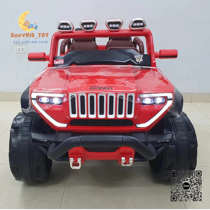 Ô tô điện địa hình BDQ1200 2 chỗ 4 động cơ tải trọng 80KG