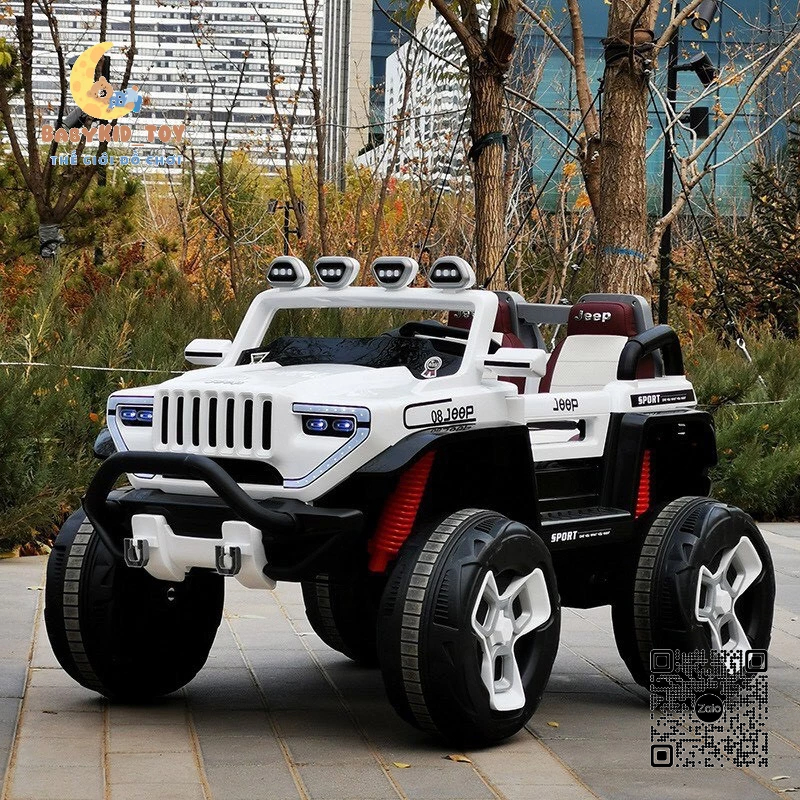 Ô tô điện địa hình BDQ1200 2 chỗ 4 động cơ tải trọng 80KG