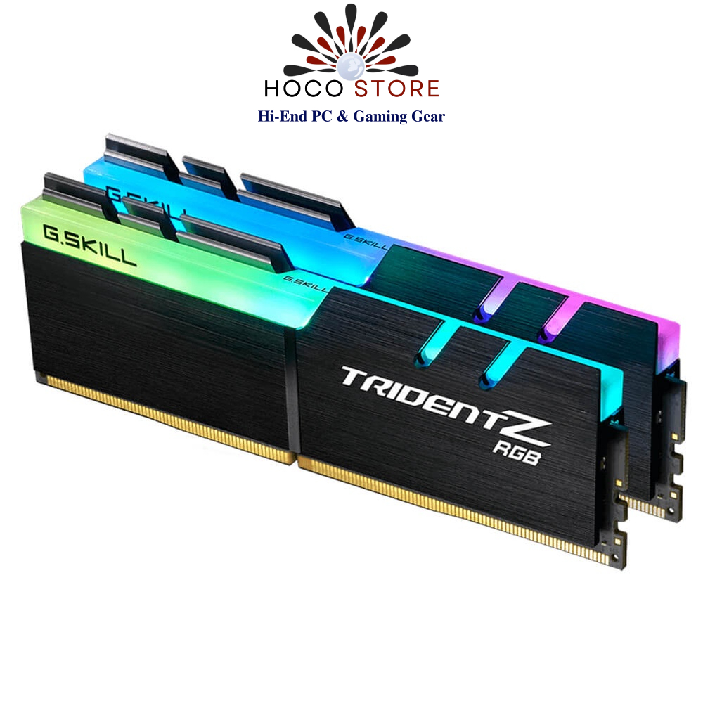 Ram máy tính bàn G.SKILL Trident Z RGB 8GB 3000MHz DDR4  F4-3000C16S-8GTZR