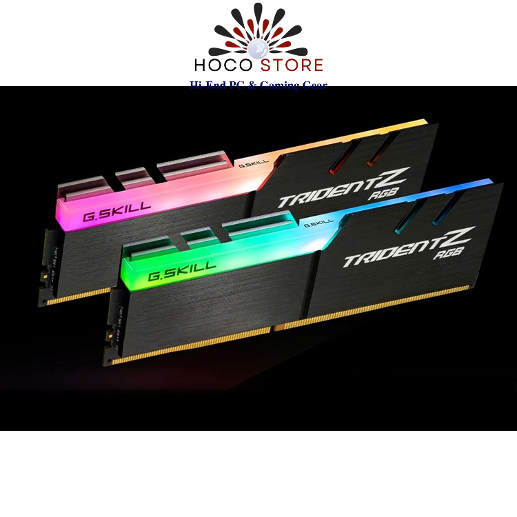 Ram máy tính bàn G.SKILL Trident Z RGB 8GB 3000MHz DDR4  F4-3000C16S-8GTZR