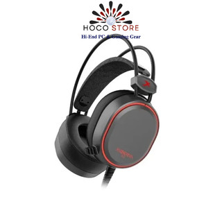 Tai nghe pc gaming xiberia xl 7.1 rgb lighting virtual 7.1 - iron gray - bh 12 tháng