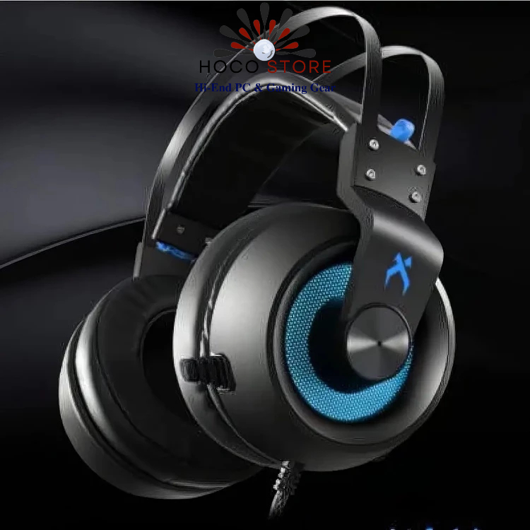 Tai nghe PC Gaming Xiberia K1 Meta Black Blue Surround 7.1 - BH 12 Tháng