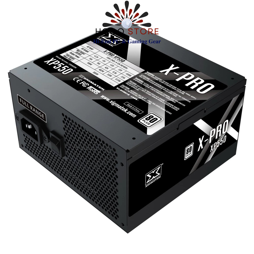 Nguồn máy tính Xigmatek X-PRO XP550 , XP650 , XP750  80 Plus White