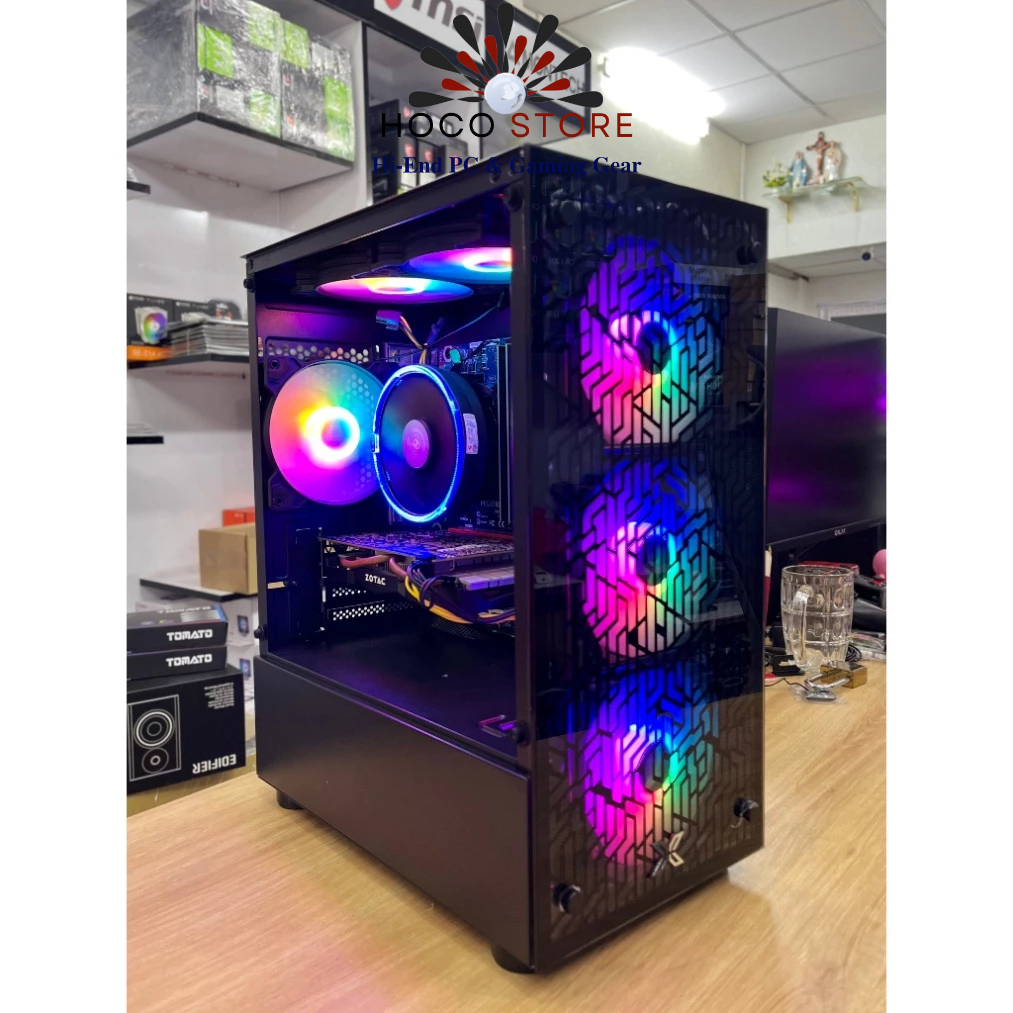 Thùng PC Hoco Gaming - Làm việc Plus 01, Core i5 4570, 16GB Ram, VGA Onboard / GTX  1060
