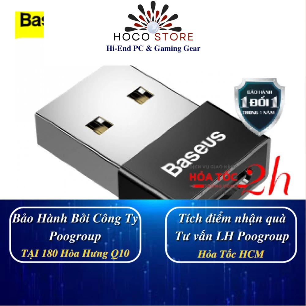 Đầu Chuyển Đổi OTG USB To Type-C  Và Ngược Lại Có Bảo Hành | Hoco Store PC