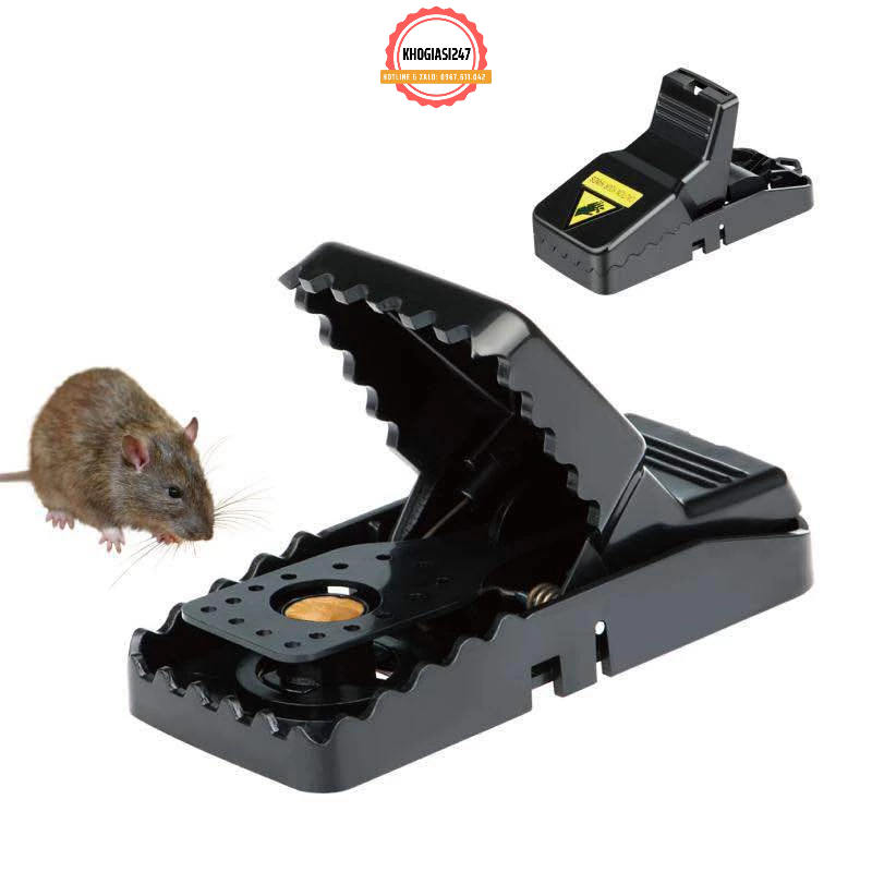 Dụng cụ Bẫy chuột thông minh siêu tiết kiệm và hiểu quả khi sử dụng, bắt là dính, chất liệu nhựa ABS chắc chắn