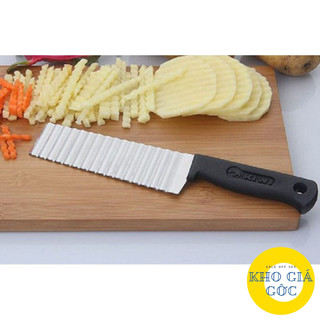 (Combo 3 Cái) Dao Thái Rau Củ Lượn Sóng (kho gia goc)