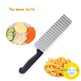 (Combo 3 Cái) Dao Thái Rau Củ Lượn Sóng (kho gia goc)