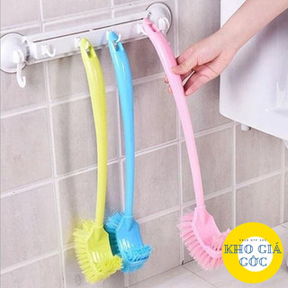 (Combo 4 Cái) Chổi Cọ Toilet 2 Đầu Cọ