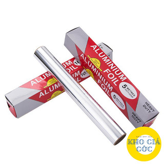(Combo 3 Cuộn) CUỘN GIẤY BẠC NƯỚNG ALU (size 30cm x 5m)